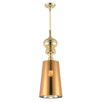 Lampa stylowa designerska wisząca QUEEN-1 MP-8046-25 gold - Step Into Design